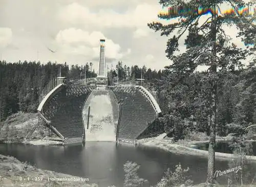 Postcard Norway Holmenkollbakken