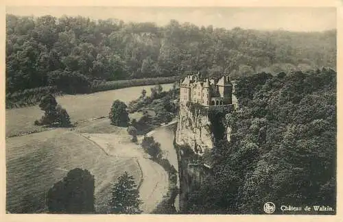 Postcard Belgium chateau de Waizin