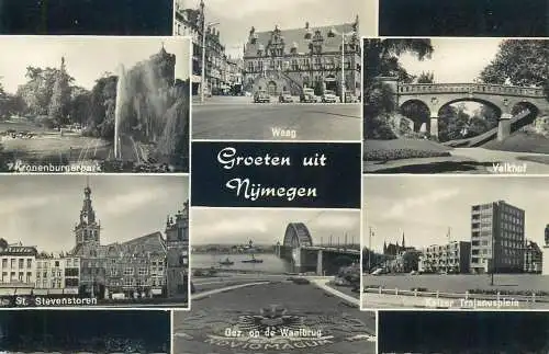 Postcard Netherlands Nijmegen