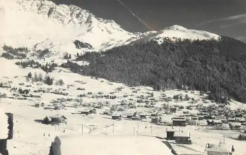 Postcard Switzerland hiver a verbier