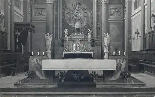 Eger, Bazilika főoltár / Cathedral, main altar, Hungary