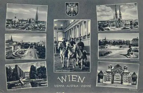 Postcard Austria > Vienna spanish school