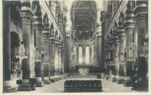 Postcard Italy Genova St. Lorenzo