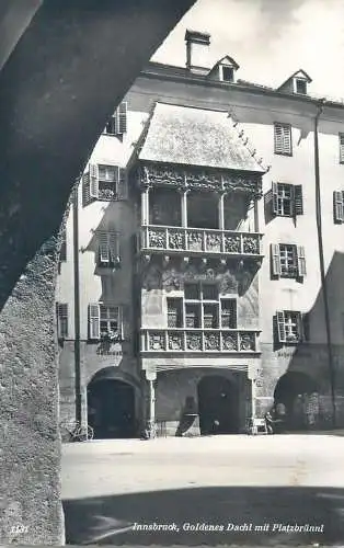 Postcard Austria > Tirol > Innsbruck Goldenes Dachl