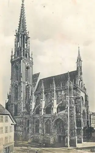 Postcard France Haut-Rhin Thann 1957