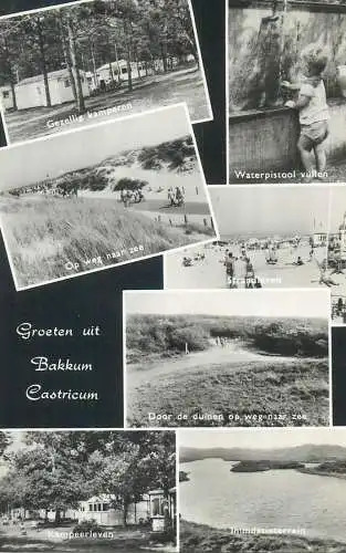 Postcard Netherlands Hollands Duinreservaat Bakkum