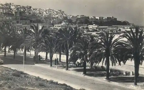 Postcard Morocco > Tanger la Medina et l'avenue d'Espagne