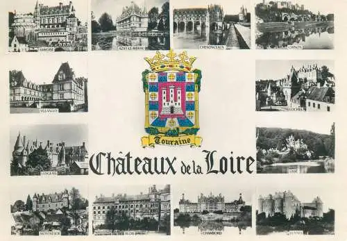 cpsm France Chateau de Loire