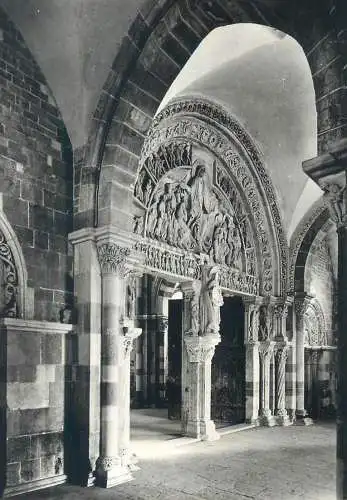 cpsm France Yonne > Vezelay eglise abbatiale de la Madelaine