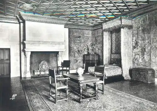 cpsm France Indre et Loire > chateau de Chenonceaux chambre des cinq Reines