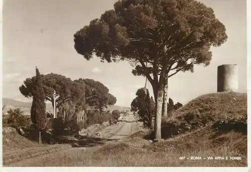 Italy Roma Via Appia e Tombe