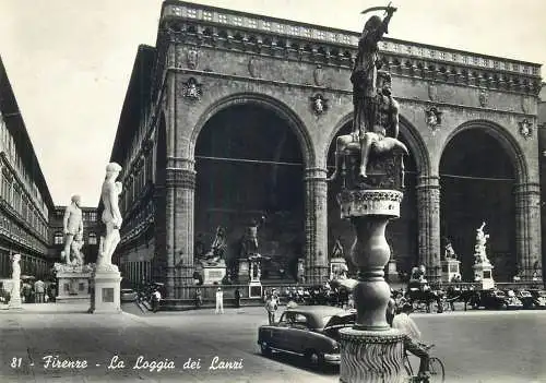 Italy Firenze La Loggia dei Lanzi