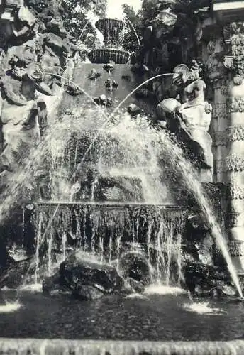 Hungary Dresden Aus dem Nymphenbad im Zwinger Wasserfall