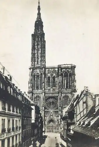 France Strasbourg La Cathedrale