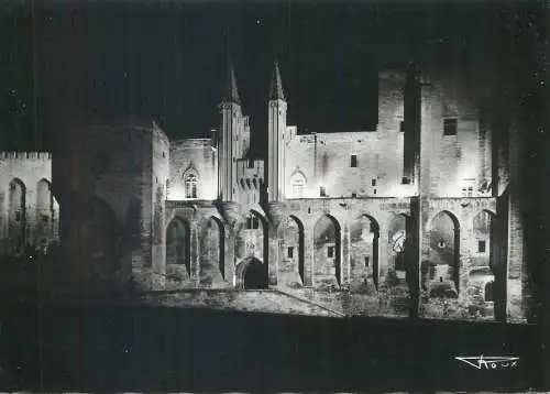 cpsm France Vaucluse > Avignon Palais des Papes