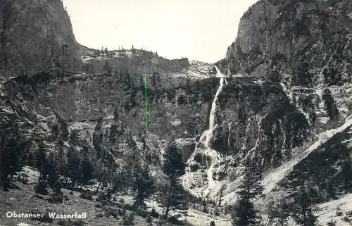 Postcard Austria Obstanser Wasserfall