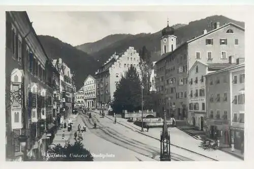Postcard Austria Kufstein unterer Stadtplatz