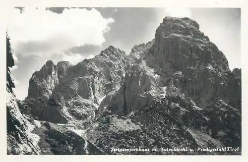 Postcard Austria > Tirol > Predigtstuhl Stripsenjochhaus