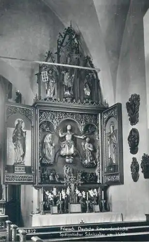 Postcard Germany Friesach Deutsche Ritterordenskirche