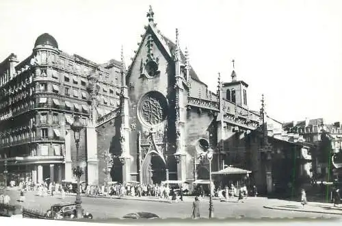 cpsm France Rhone Lyon eglise Saint-Bonaventure