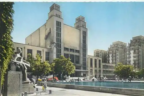 cpsm France Rhone Lyon-Villeurbanne theatre municipal