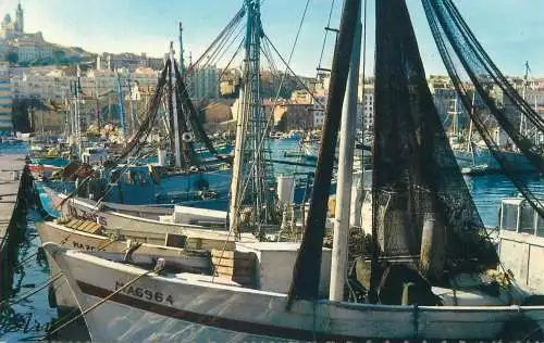 cpsm France Bouches-du-Rhône > Marseilles harbour