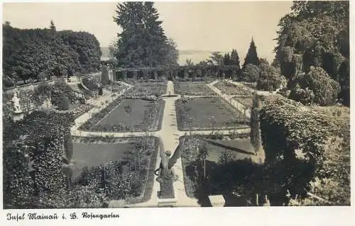 Postcard Germany Bodensee Mainau island
