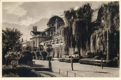 Postcard Italy Merano casino municipale 1950