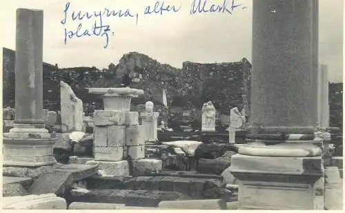 Postcard Turkey Izmir agora Smyrna