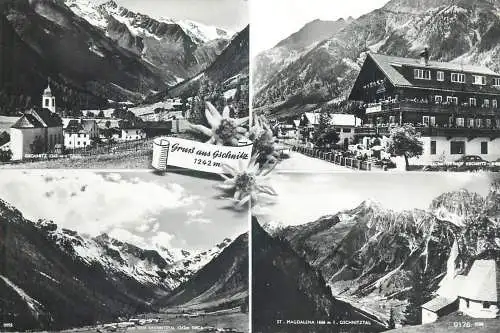 Postcard Austria Gschnitztal multi view