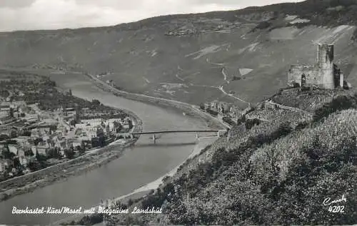 Postcard Germany Bernkastel Kues Mosel