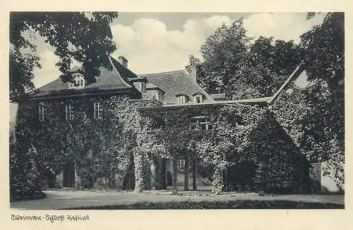 Postcard Germany mansion castle view
