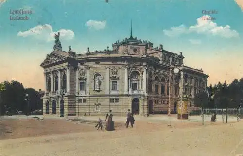 Ljubljana theater Zensuriert Militarzensur Laibach