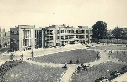 Postcard Belgium Aalst Athenee Royal
