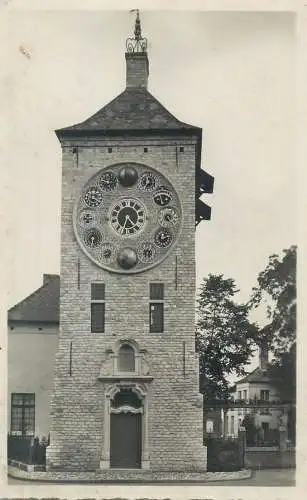 Postcard Belgium Lierre the Zimmer tower 1947