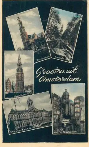 Postcard Netherlands > Noord-Holland > Amsterdam