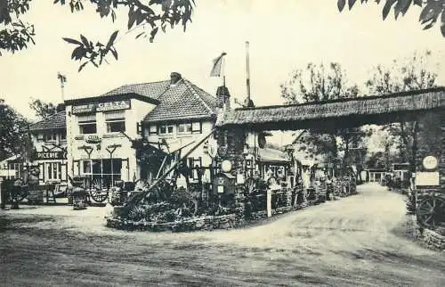 Postcard Belgium Duinhoevelaan camping Boerhof