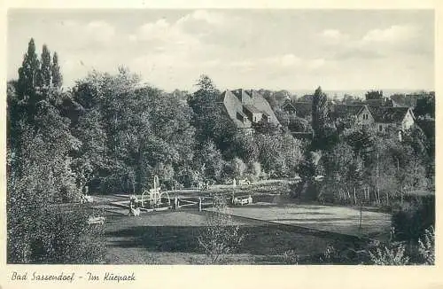 Postcard Germany Bad Sassendorf Im Kurpack