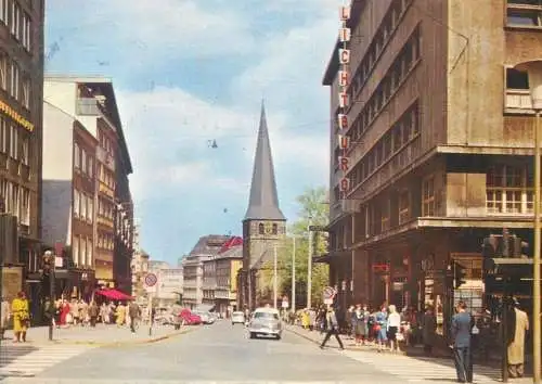 Postcard Germany Essen Kettwiger strasse