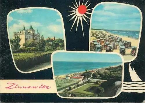 Postcard Germany Zinnowitz