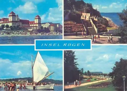 Postcard Germany Insel Rugen multi 1969