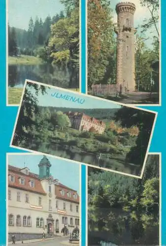 Postcard Germany > Thuringia > Ilmenau