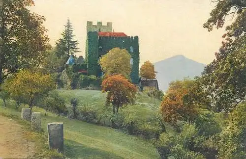 Postcard Austria Sud Tirol Schloss Katzenstein bei Meran