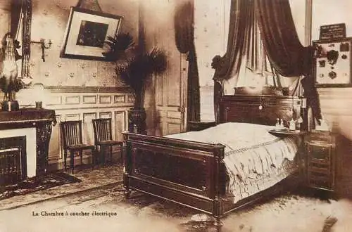 France La Maison Electrique Paris Rue Le Peletier La Chambre de coucher electrique