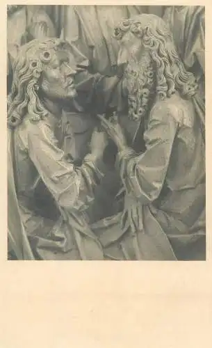 T. Riemschneider Photo K. Luft Steinsfeld  Rothenburg ob der Tauber sculpture detail aspect