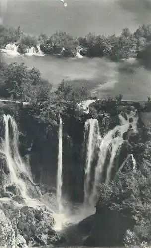 Postcard Croatia Plitvice natural park 1965