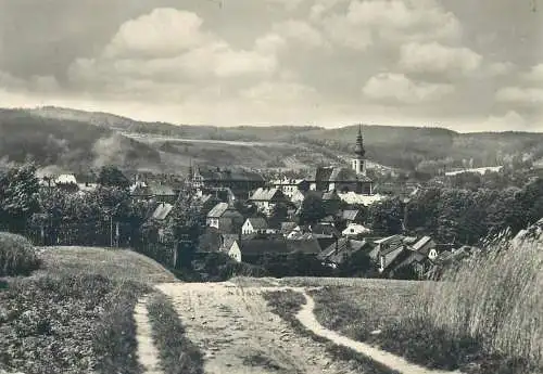 Postcard Czech Republic Česká Třebová 1962