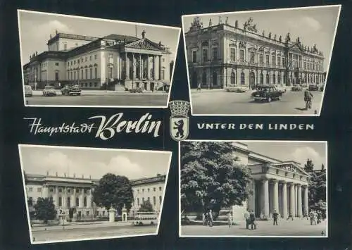 Postcard Germany Berlin Hauptstadt der DDR