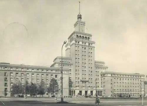 Postcard Czech Republic Prague hotel International 1963