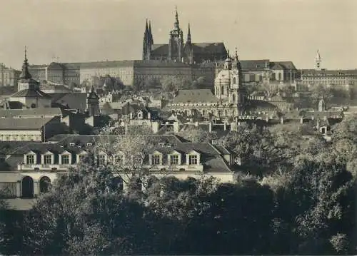 Postcard Czech Republic Prague 1958 Mala Strana